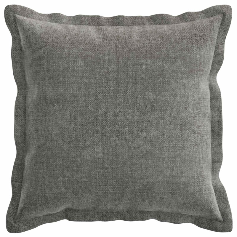 vidaXL Κάλυμμα Μαξιλαριού 2 τμχ. HOUTEN Σκούρο Γκρι 50 x 50 cm