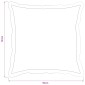 vidaXL Κάλυμμα Μαξιλαριού 12 τμχ. HOUTEN Σκούρο Γκρι 50 x 50 cm