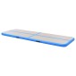 vidaXL Στρώμα Ενόργανης Φουσκωτό Μπλε 500 x 100 x 10 εκ. PVC με Τρόμπα