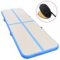 vidaXL Στρώμα Ενόργανης Φουσκωτό Μπλε 600 x 100 x 10 εκ. PVC με Τρόμπα