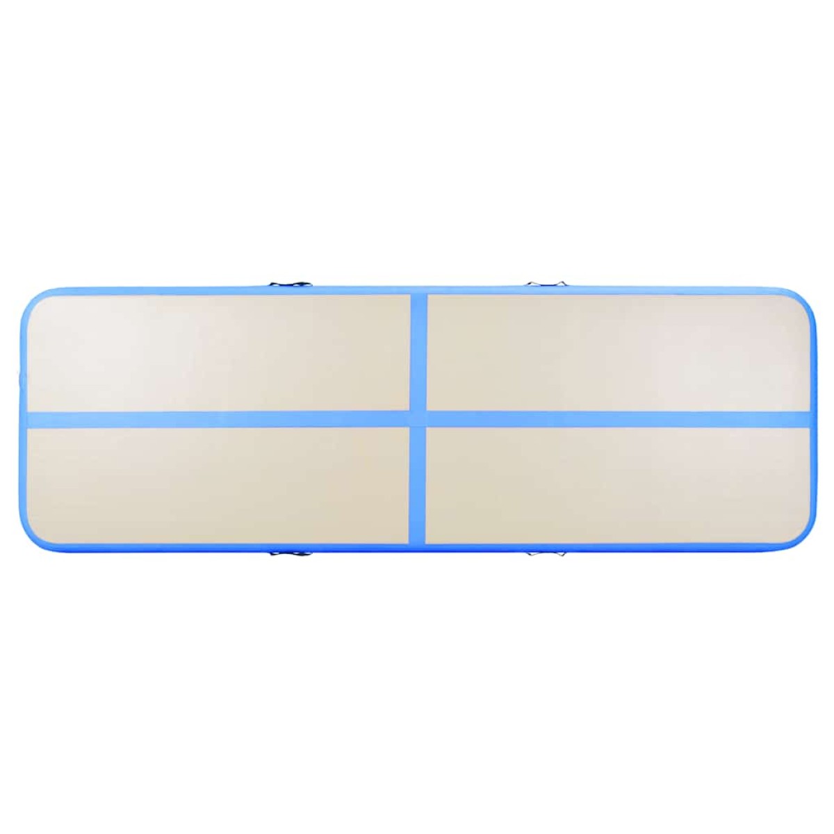 vidaXL Στρώμα Ενόργανης Φουσκωτό Μπλε 800 x 100 x 10 εκ. PVC με Τρόμπα