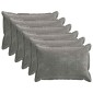 vidaXL Κάλυμμα Μαξιλαριού 6 τμχ. HOUTEN Σκούρο Γκρι 50 x 70 cm