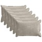 vidaXL Κάλυμμα Μαξιλαριού 6 τμχ. HOUTEN Ανοιχτό γκρι 50 x 70 cm