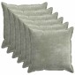 vidaXL Κάλυμμα Μαξιλαριού 6 τμχ. HOUTEN Πράσινο 70 x 70 cm