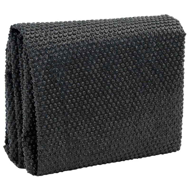 vidaXL Κάλυμμα Πισίνας Μαύρο 549 x 274 εκ. από Πολυαιθυλένιο