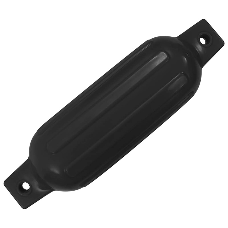 vidaXL Προφυλακτήρες Σκάφους 4 τεμ. Μαύροι 41 x 11,5 εκ. από PVC