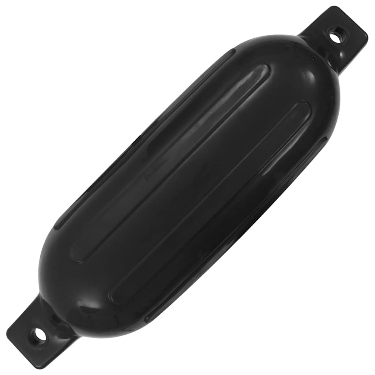 vidaXL Μπαλόνια Σκάφους 4 τεμ. Μαύρα 58,5 x 16,5 εκ. από PVC