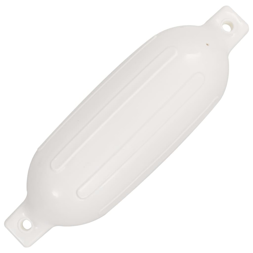vidaXL Προφυλακτήρες Σκάφους 4 τεμ. Λευκοί 58,5 x 16,5 εκ. από PVC