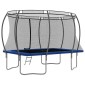 vidaXL Σετ Τραμπολίνου Ορθογώνιο 335 x 244 x 90 εκ. 150 κ.