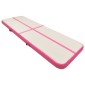 vidaXL Στρώμα Ενόργανης Φουσκωτό Ροζ 300 x 100 x 15 εκ. PVC με Τρόμπα