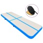 vidaXL Στρώμα Ενόργανης Φουσκωτό Μπλε 300 x 100 x 15 εκ. PVC με Τρόμπα