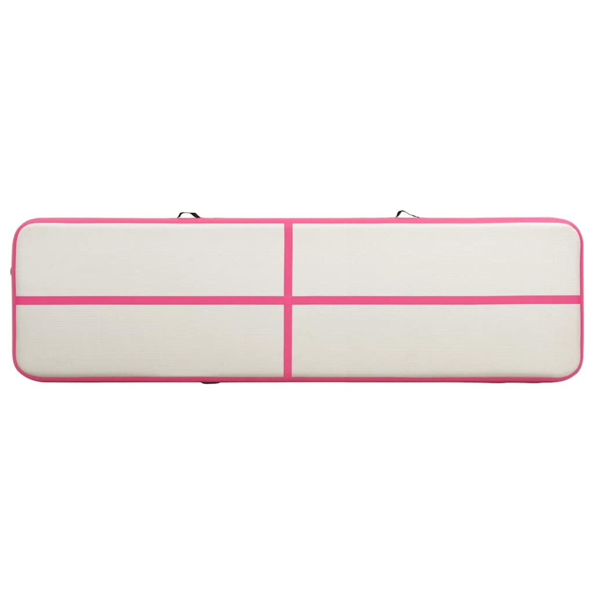 vidaXL Στρώμα Ενόργανης Φουσκωτό Ροζ 600 x 100 x 15 εκ. PVC με Τρόμπα