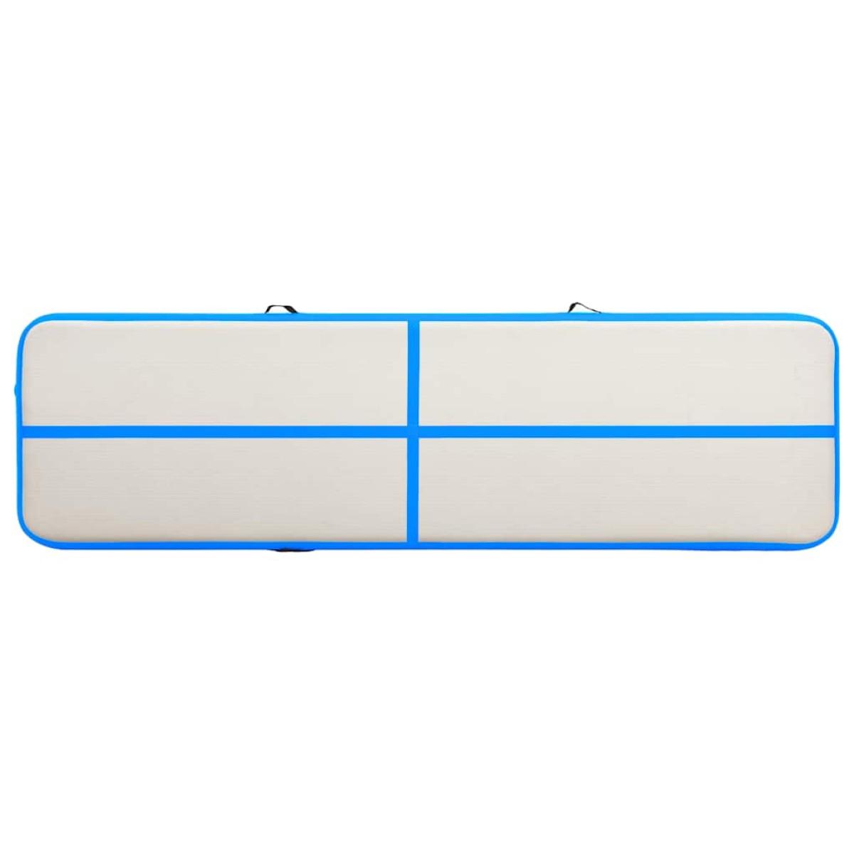 vidaXL Στρώμα Ενόργανης Φουσκωτό Μπλε 600 x 100 x 15 εκ. PVC με Τρόμπα