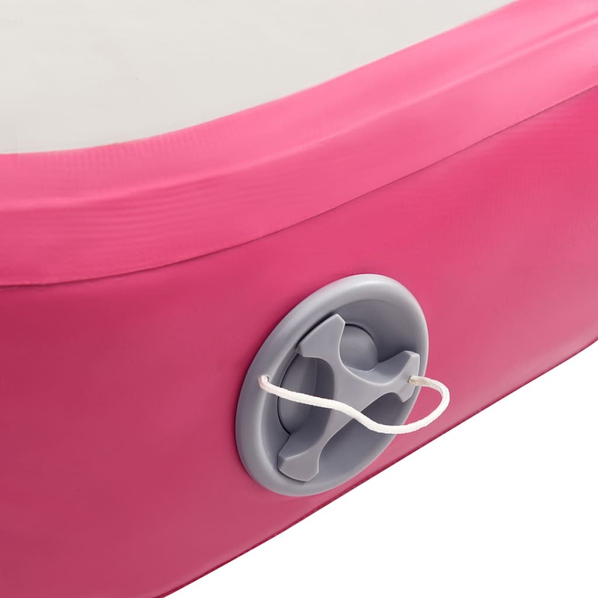 vidaXL Στρώμα Ενόργανης Φουσκωτό Ροζ 500 x 100 x 20 εκ. PVC με Τρόμπα