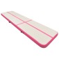 vidaXL Στρώμα Ενόργανης Φουσκωτό Ροζ 600 x 100 x 20 εκ. PVC με Τρόμπα