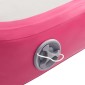 vidaXL Στρώμα Ενόργανης Φουσκωτό Ροζ 200 x 200 x 10 εκ. PVC με Τρόμπα