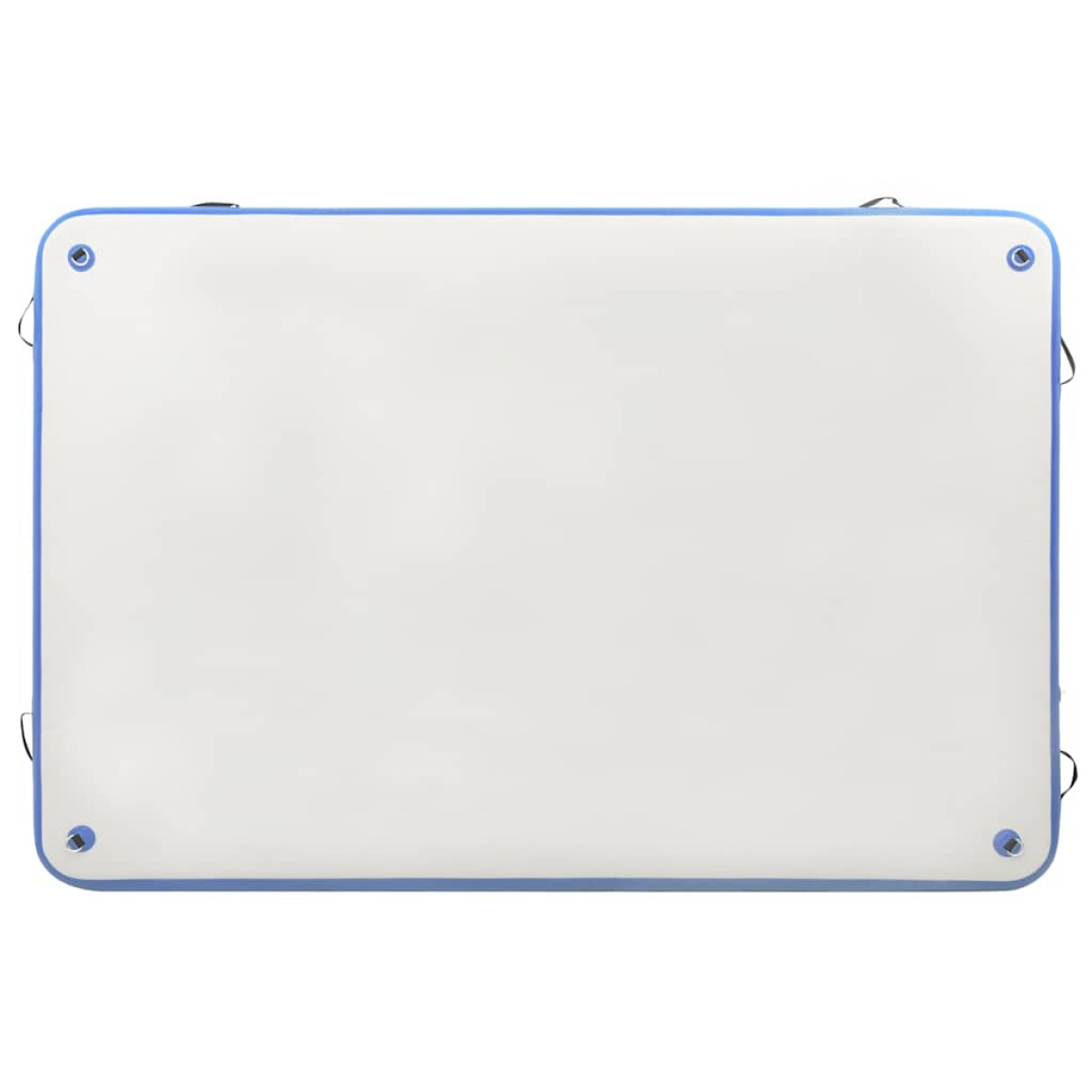 vidaXL Πλατφόρμα Φουσκωτή Πλωτή Μπλε / Λευκή 200 x 150 x 15 εκ.