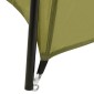 vidaXL Σκίαστρο Πισίνας Πράσινο 500 x 433 x 250 εκ. Υφασμάτινο