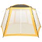 vidaXL Σκίαστρο Πισίνας Κίτρινο 500 x 433 x 250 εκ. Υφασμάτινο