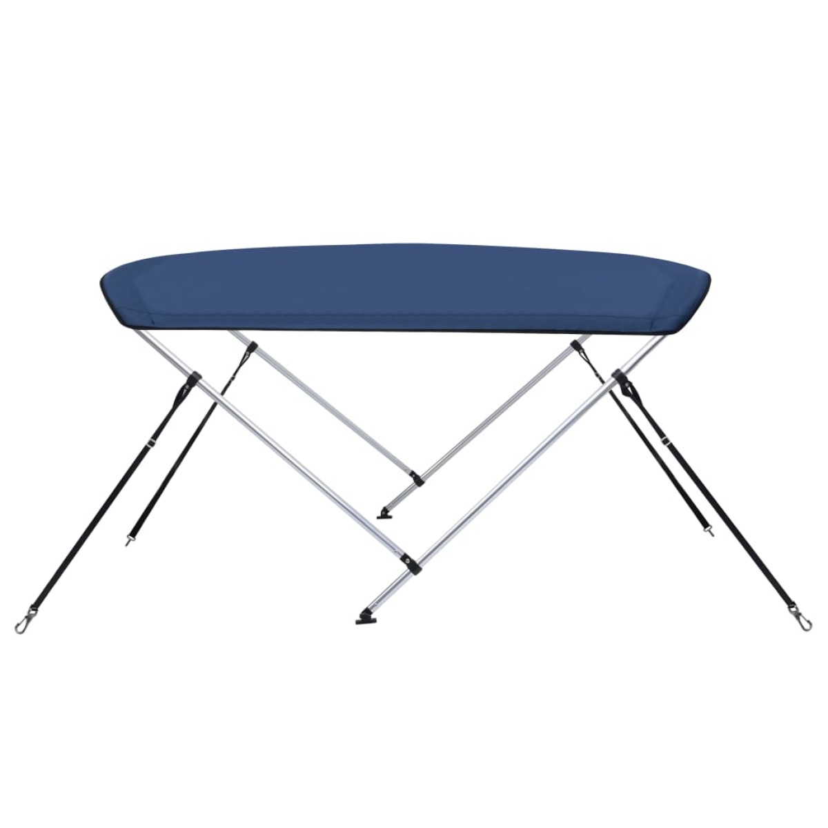 vidaXL Τέντα Σκάφους με 2 Αψίδες Μπλε 150x120x110 εκ.