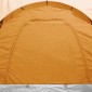 vidaXL Σκηνή Camping 6 Ατόμων Γκρι / Πορτοκαλί