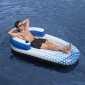 Bestway Φουσκωτό Στρώμα Hydro-Force Μπλε 183 x 97 εκ.