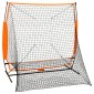 vidaXL Δίχτυ Εξάσκησης Μπέιζμπολ Μαύρο 174 x 76 x 158,5 εκ.