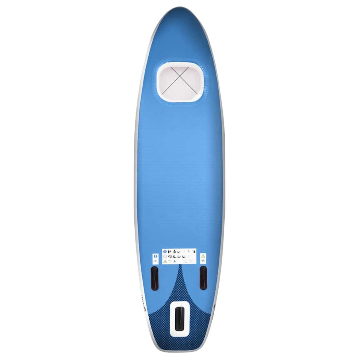 vidaXL Σανίδα SUP Φουσκωτή Σετ Θαλασσί 300 x 76 x 10 εκ.