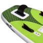 vidaXL Σανίδα SUP Φουσκωτή Σετ Πράσινη 300 x 76 x 10 εκ.