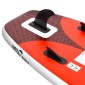 vidaXL Σανίδα SUP Φουσκωτή Σετ Κόκκινη 330 x 76 x 10 εκ.