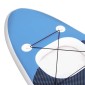 vidaXL Σανίδα SUP Φουσκωτή Σετ Θαλασσί 360 x 81 x 10 εκ.