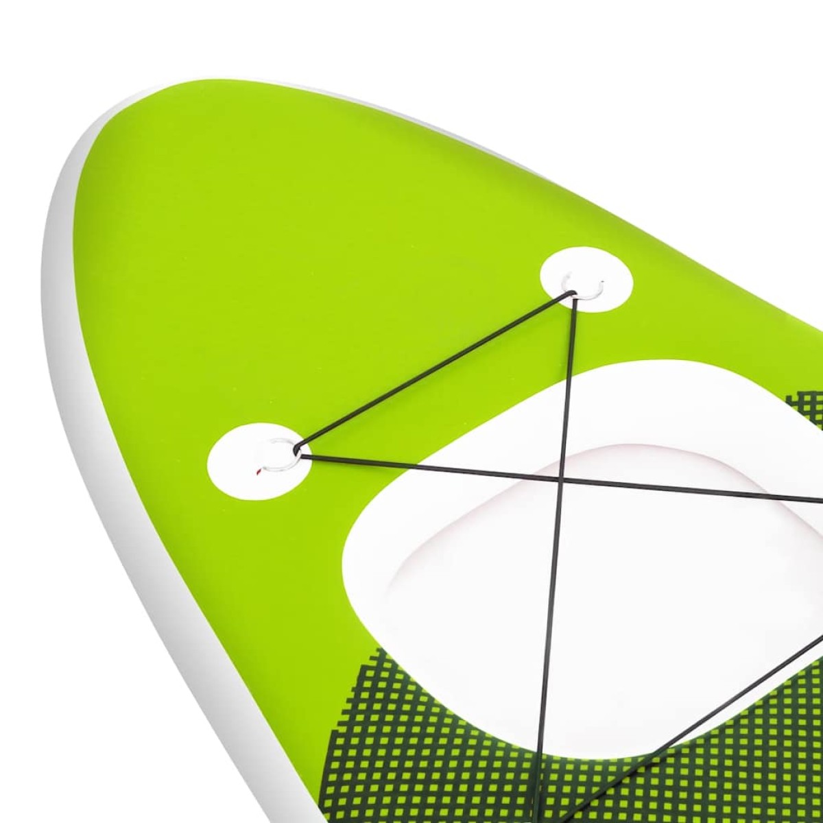 vidaXL Σανίδα SUP Φουσκωτή Σετ Πράσινη 360 x 81 x 10 εκ.