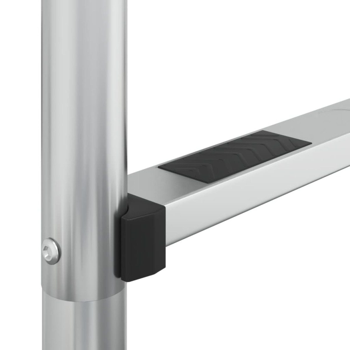 vidaXL Σκάλα Πισίνας 54 x 38 x 184,5 εκ. από Ανοξείδωτο Ατσάλι 304