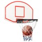 vidaXL Ταμπλό Μπασκέτας Λευκό 71 x 45 x 2 εκ. από Πολυαιθυλένιο