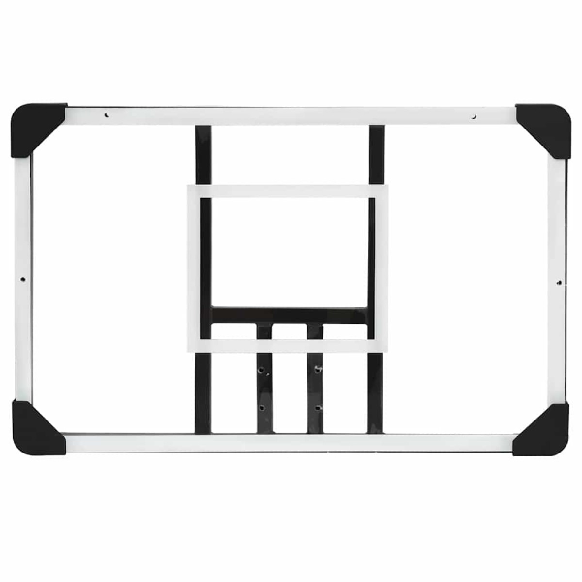 vidaXL Ταμπλό Μπασκέτας Διάφανο 71x45x2,5 εκ. Πολυανθρακικό