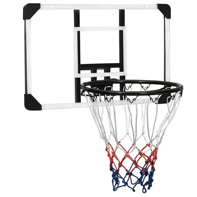 vidaXL Ταμπλό Μπασκέτας Διάφανο 71x45x2,5 εκ. Πολυανθρακικό