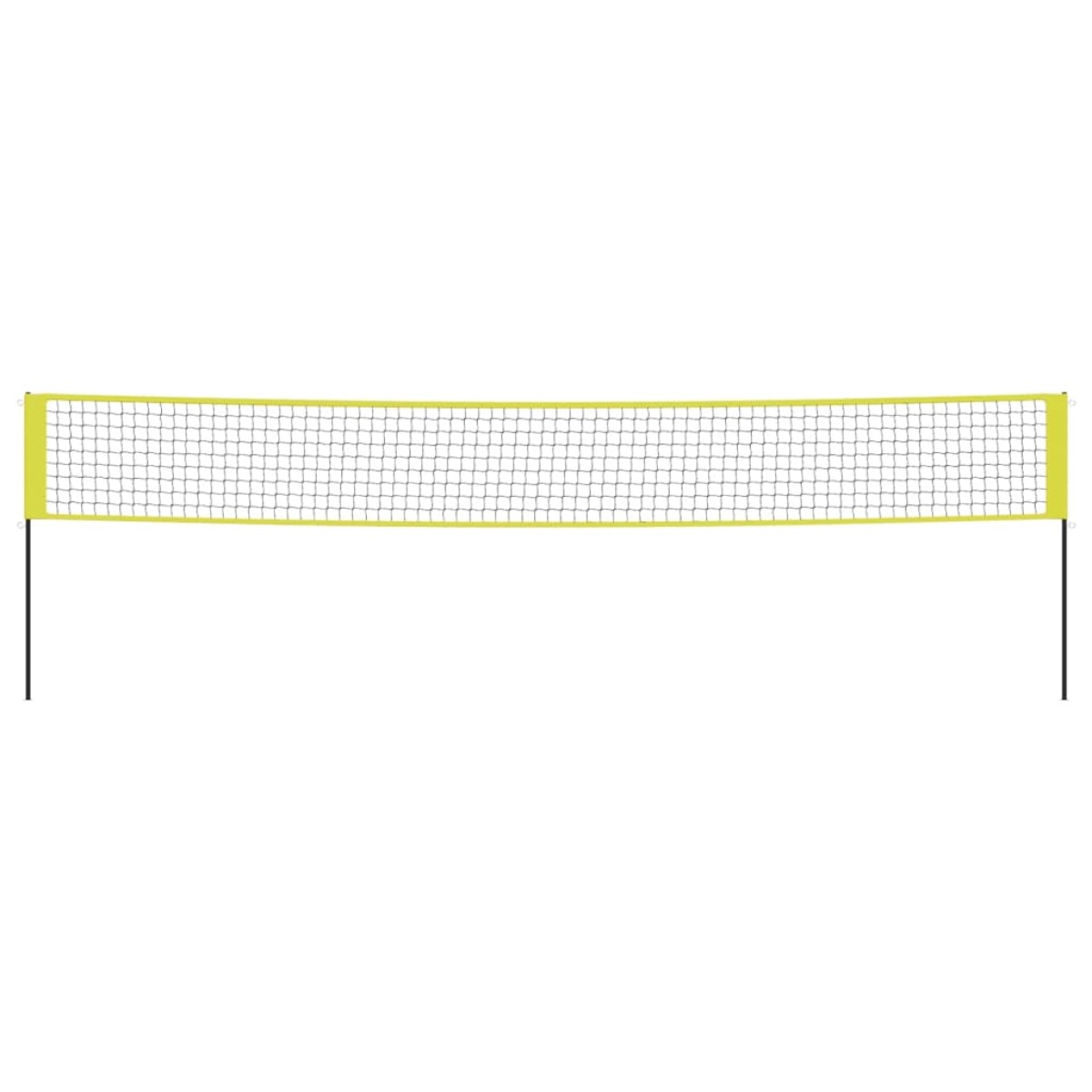 vidaXL Δίχτυ Βόλεϊ Κίτρινο και Μαύρο 823x244 εκ. Ύφασμα Πολυαιθυλενίου
