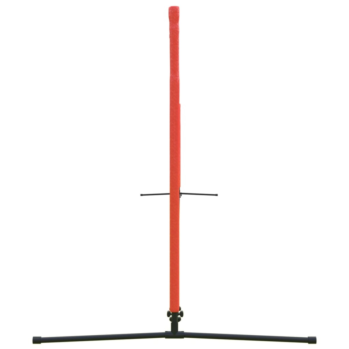 vidaXL Δίχτυ Τένις Μαύρο & Κόκκινο 500 x 100 x 87 εκ. από Πολυεστέρα