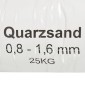 vidaXL Άμμος Φίλτρων 25 κ. 0,8 - 1,6 χιλ.
