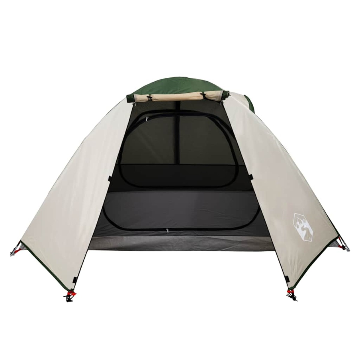 vidaXL Σκηνή Κάμπινγκ 2 Ατόμων Πράσινη 224x248x118 εκ. από Ταφτά 185T