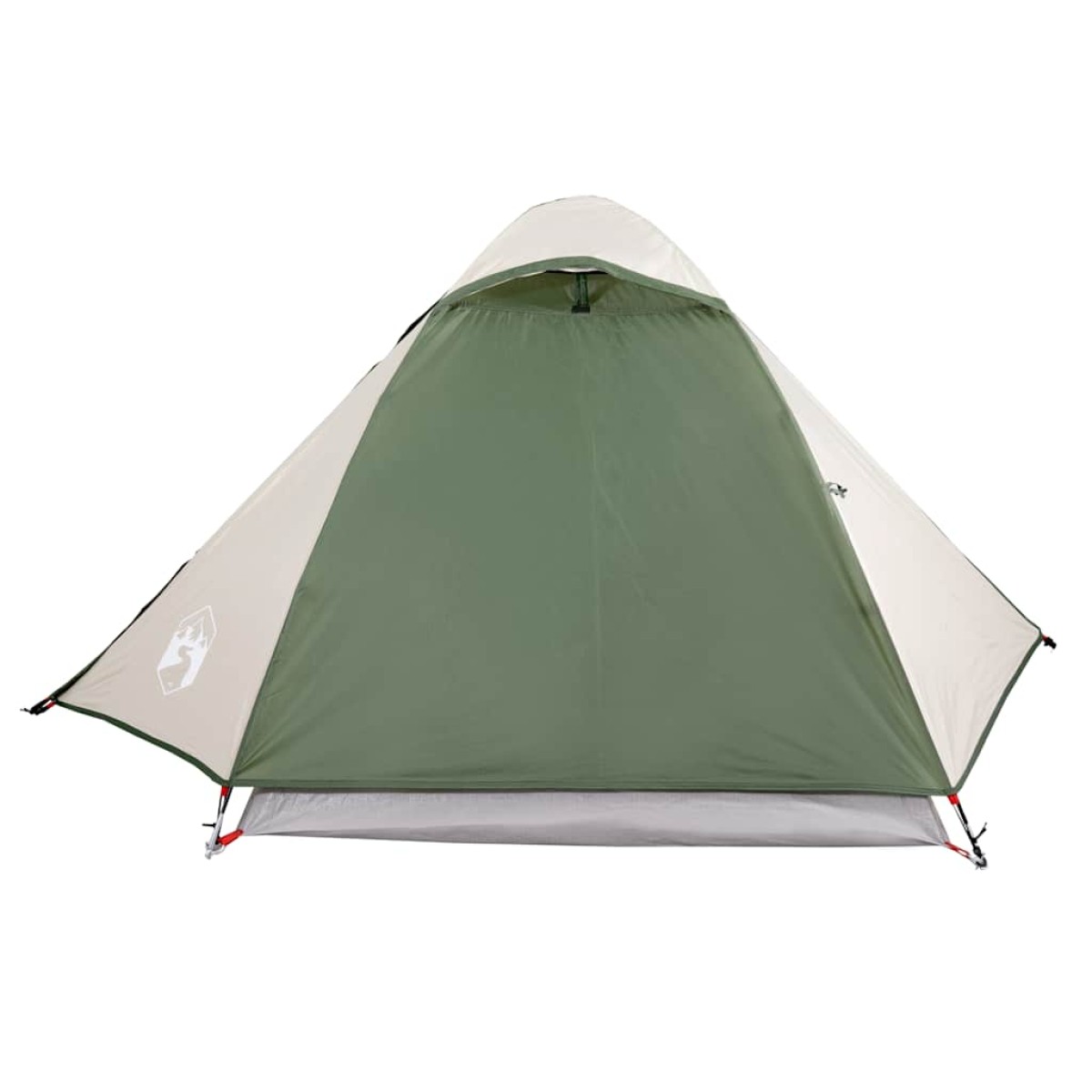 vidaXL Σκηνή Κάμπινγκ 2 Ατόμων Πράσινη 224x248x118 εκ. από Ταφτά 185T