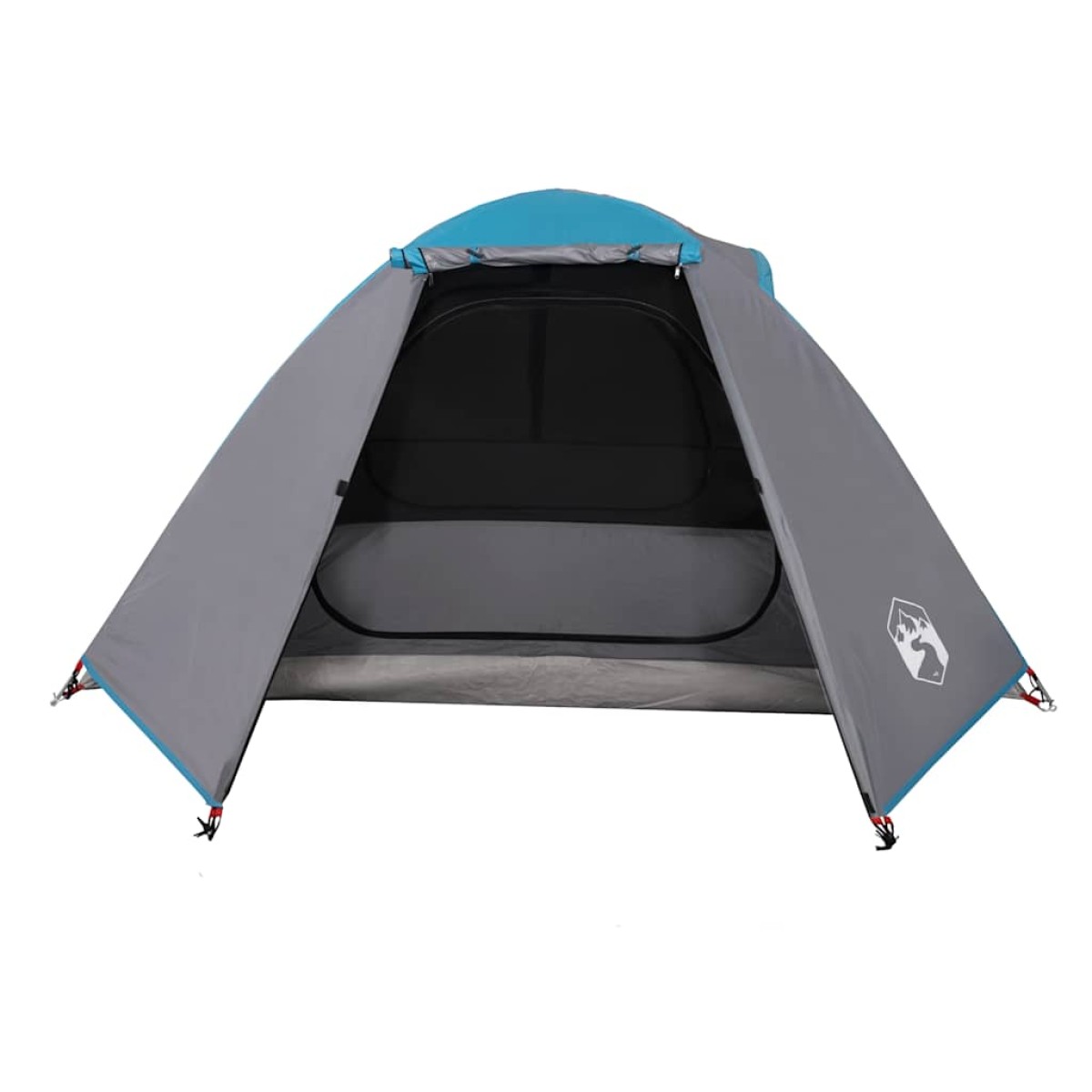 vidaXL Σκηνή Κάμπινγκ 2 Ατόμων Μπλε 224x248x118 εκ. από Ταφτά 185T
