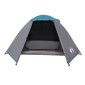 vidaXL Σκηνή Κάμπινγκ 2 Ατόμων Μπλε 224x248x118 εκ. από Ταφτά 185T