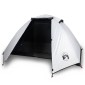 vidaXL Σκηνή Κάμπινγκ 2 Ατόμων Λευκή 224x248x118 εκ. από Ταφτά 185T
