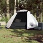 vidaXL Σκηνή Κάμπινγκ 2 Ατόμων Λευκή 224x248x118 εκ. από Ταφτά 185T