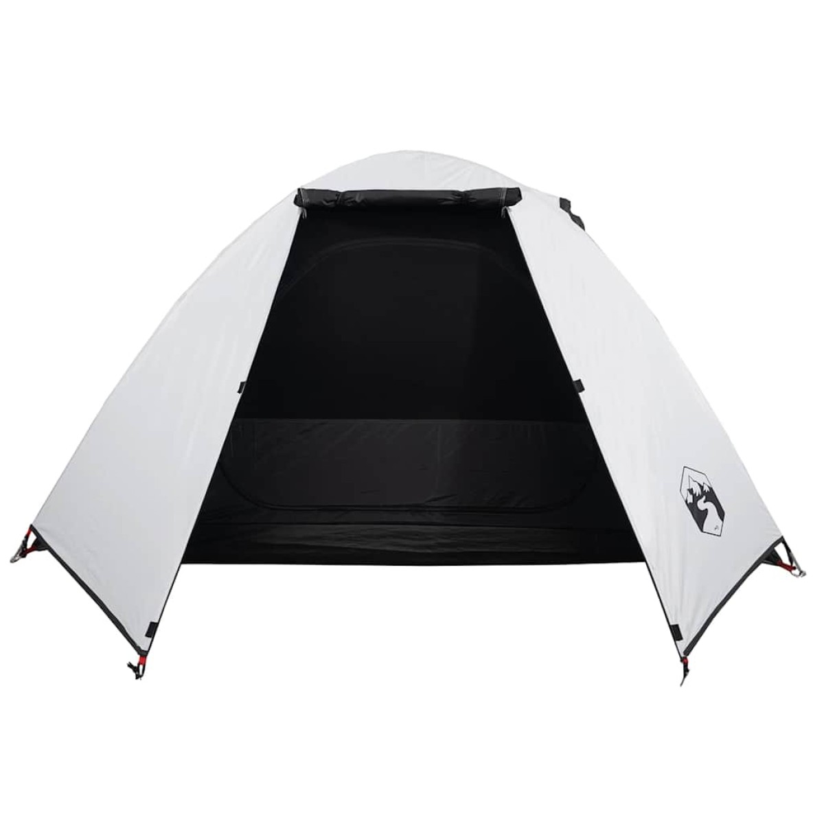 vidaXL Σκηνή Κάμπινγκ 2 Ατόμων Λευκή 224x248x118 εκ. από Ταφτά 185T