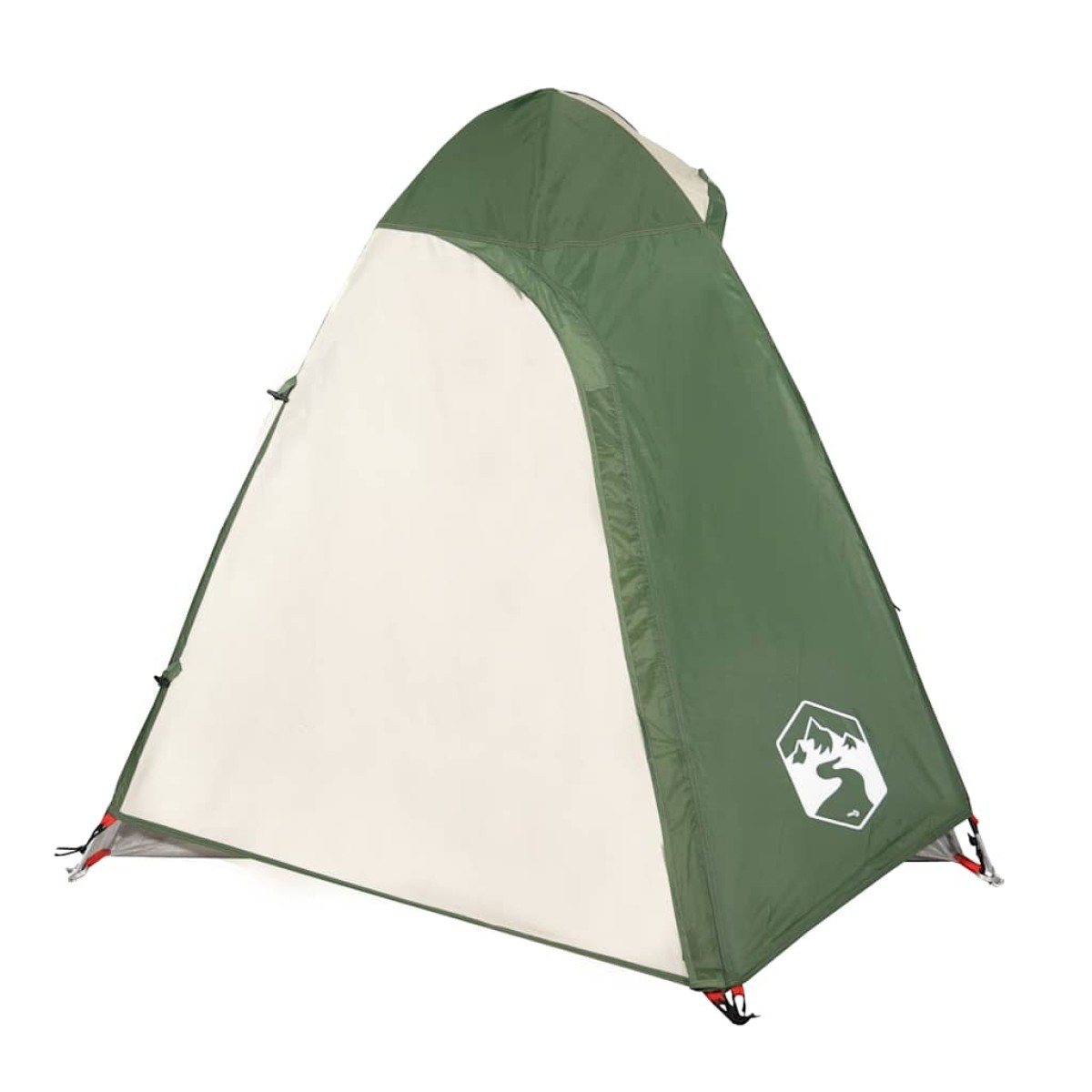 vidaXL Σκηνή Κάμπινγκ 2 Ατόμων Πράσινη 254x135x112 εκ. από Ταφτά 185T