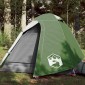 vidaXL Σκηνή Κάμπινγκ 2 Ατόμων Πράσινη 254x135x112 εκ. από Ταφτά 185T