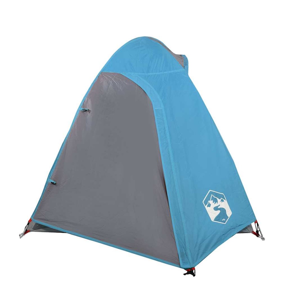 vidaXL Σκηνή Κάμπινγκ 2 Ατόμων Μπλε 254x135x112 εκ. από Ταφτά 185T