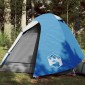 vidaXL Σκηνή Κάμπινγκ 2 Ατόμων Μπλε 254x135x112 εκ. από Ταφτά 185T